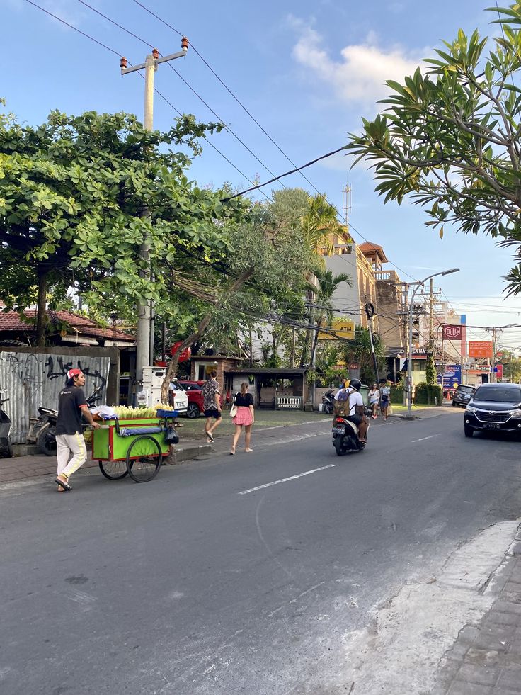 Seminyak has lots of activities, restaurants, and beach club