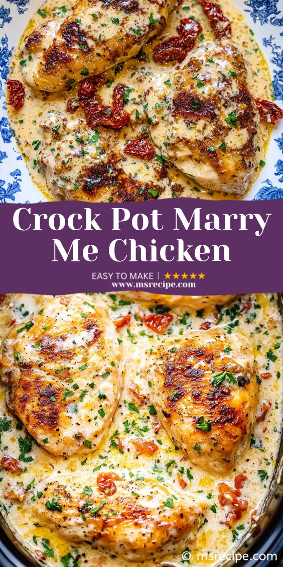 Get ready for this creamy, flavorful Marry Me Chicken made i