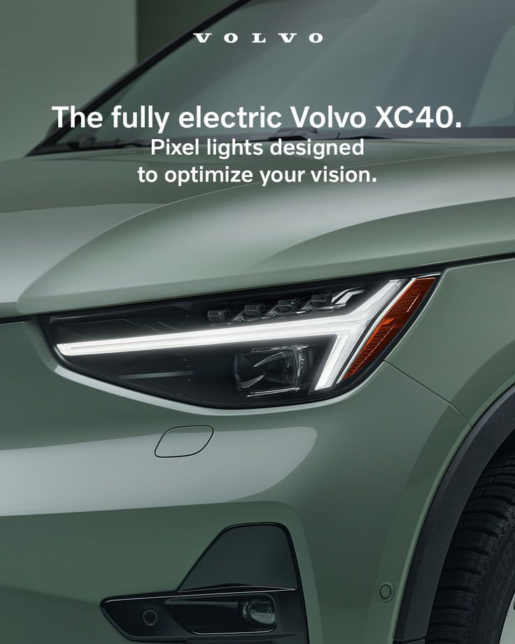 Explore how the headlights of the Volvo XC40 adapt to traffi