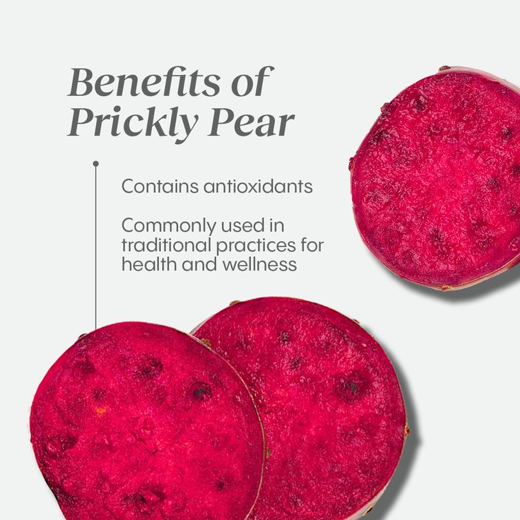 Kick oxidative stress to the curb — Prickly Pear is commonly