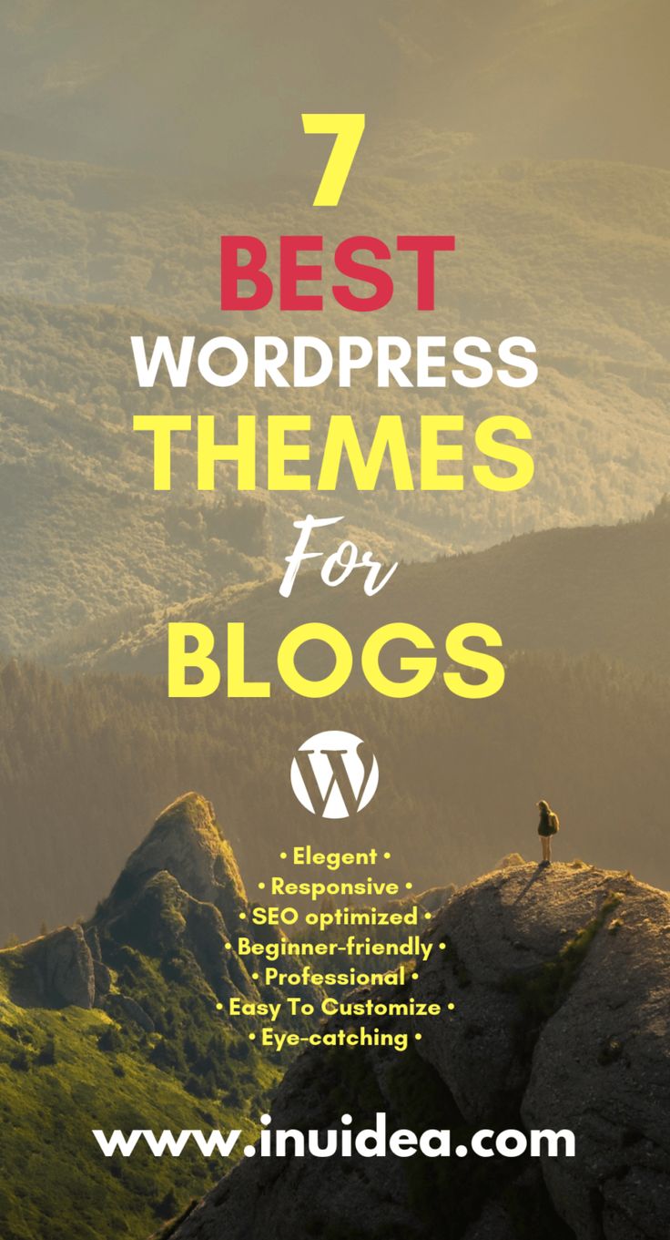 7 Best WordPress Themes for Blogs (2020)