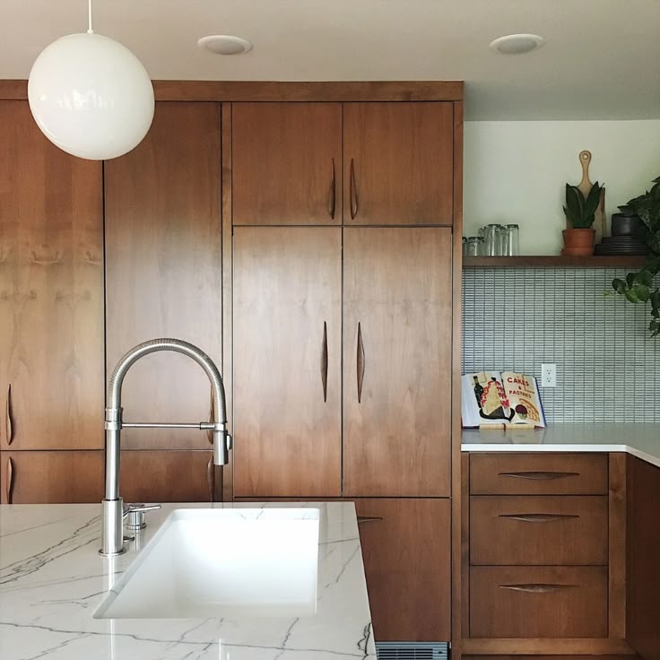 A Gorgeous Mid Century Modern Kitchen Remodel | Architectura