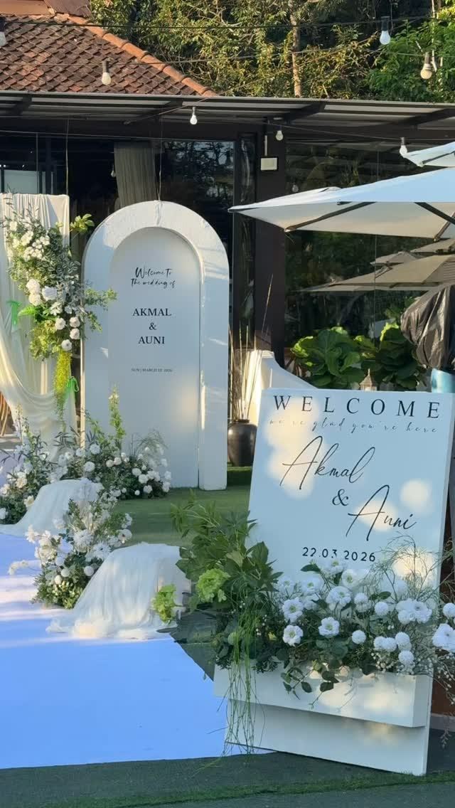 At Akmal & Auni’s wedding, every moment felt so alive — from