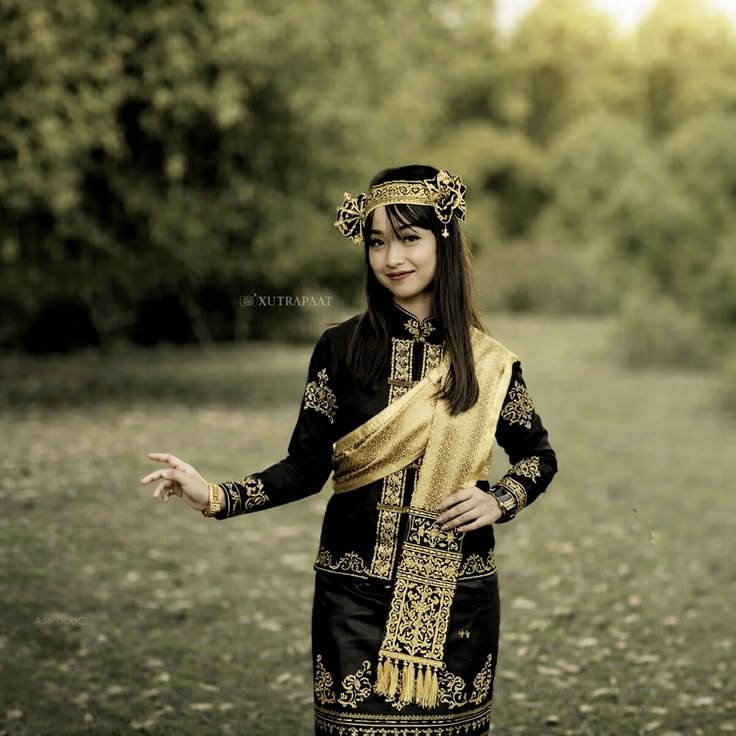 Northeast Indian, Northeast Indian aesthetic, Tai Ahom dress