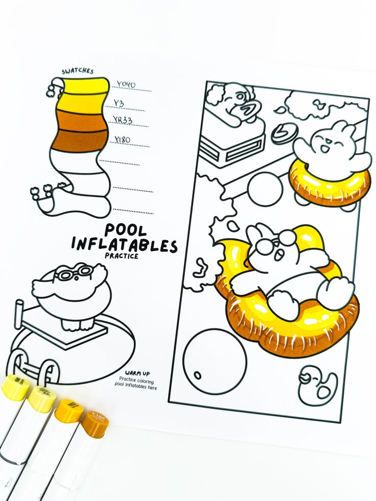 Use this inflatable effect coloring tutorial to turn any obj