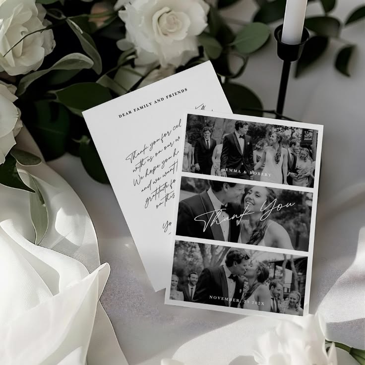 This sleek and timeless card features a minimalist design, o
