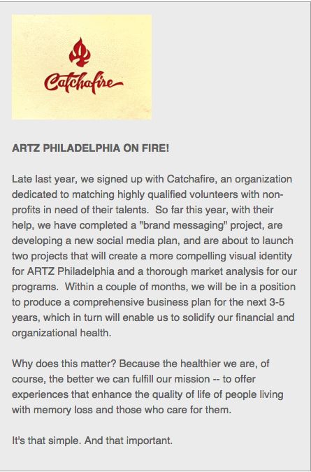 ARTZ Philadelphia gave us a special shout out in their lates