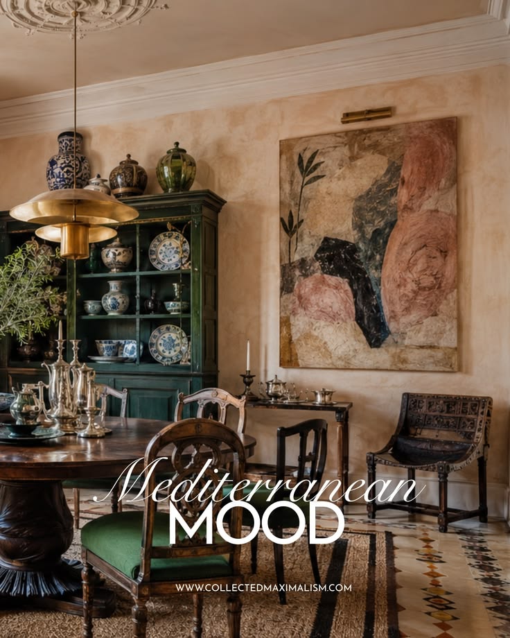 Mediterranean interiors are defined by layers that tell a st