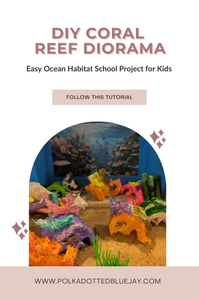 How To Build an Easy DIY Coral Reef Diorama Habitat Project