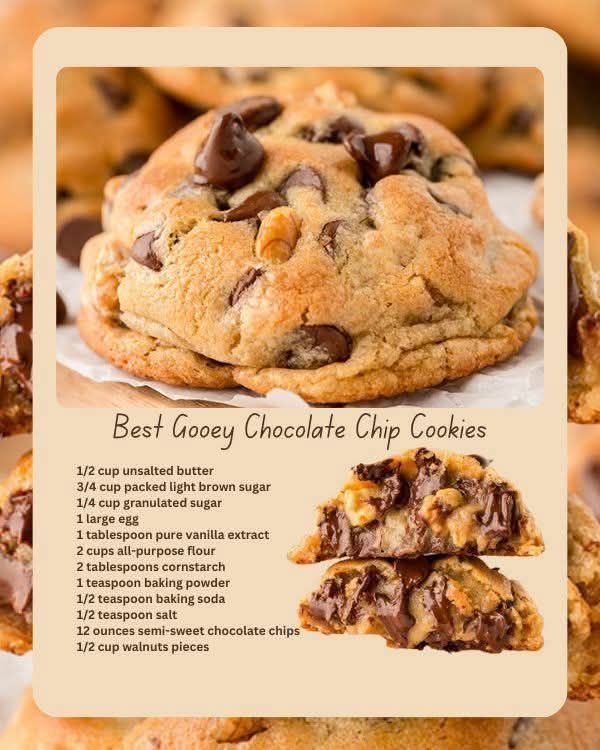 Moore or Less Cooking Blog - Gooey Chocolate Chip Cookies, Y