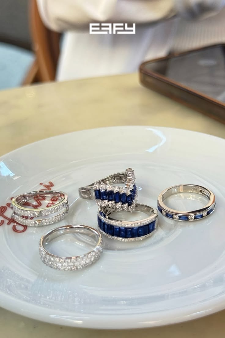 The building blocks of a great ring stack. This lineup of sa