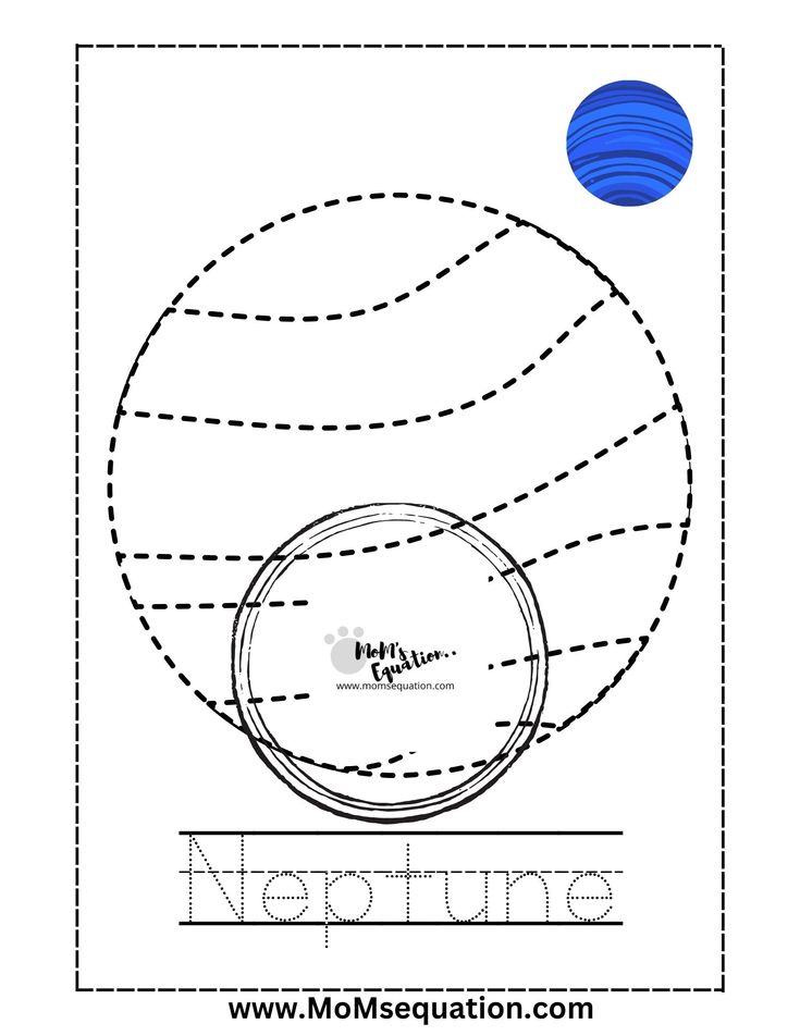 Planets Coloring worksheets -Free PDF- March Break Fun works