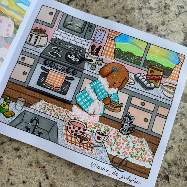Quanta fofura no café para dois! Essa nossa personagem é mui