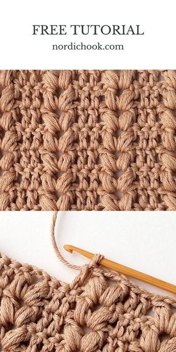 This free crochet tutorial shows how to make the harvest sti