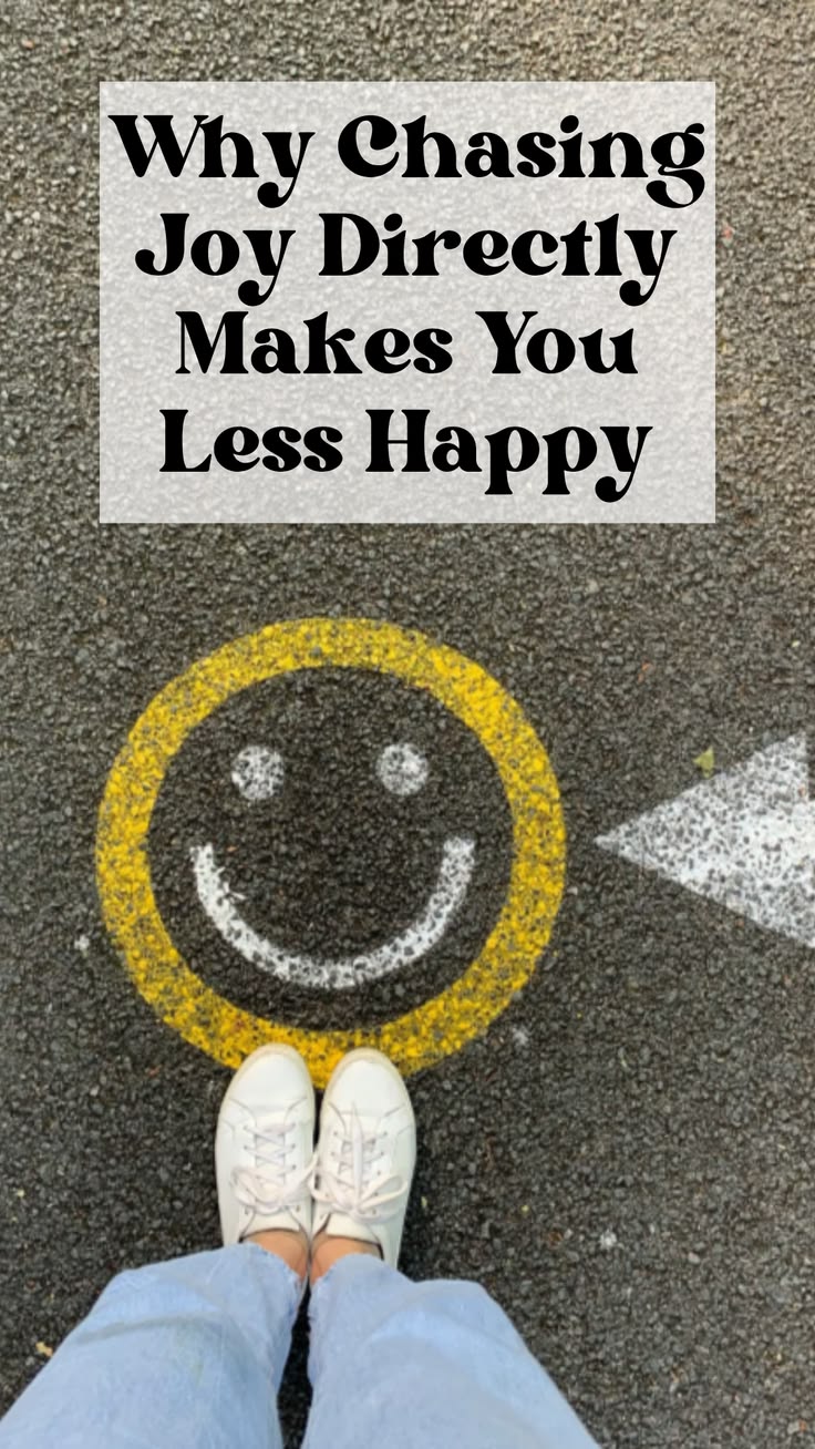 Chasing happiness directly backfires. But breaking it down i