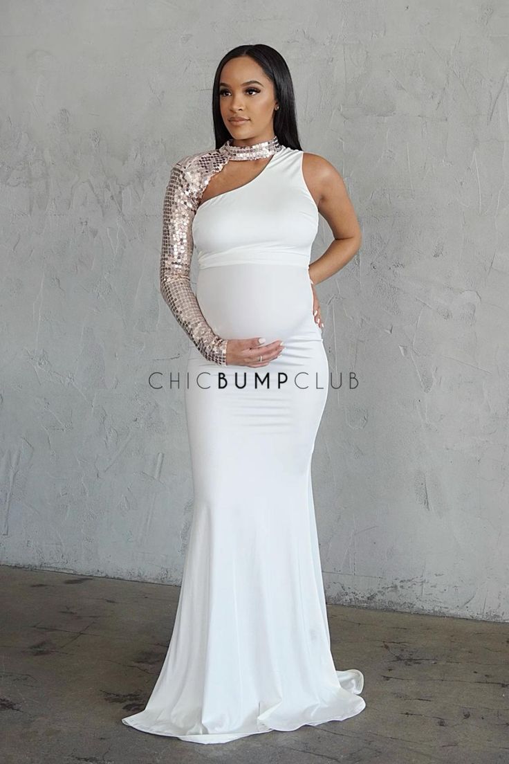 The Jordan maternity gown from Chic Bump Club, US Based, Wor