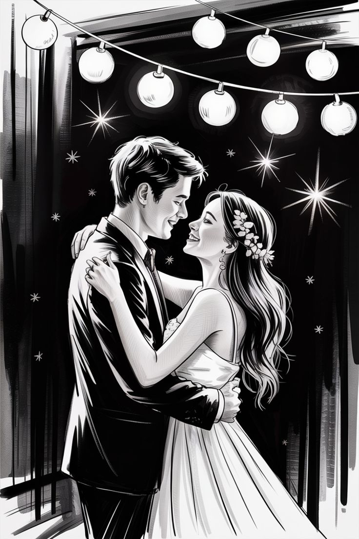 Capture the essence of romance with our couple drawing ideas