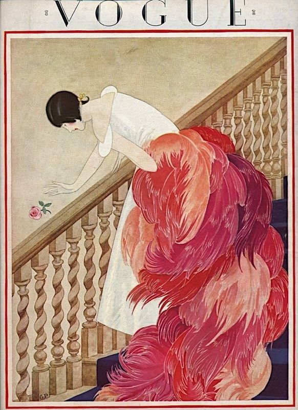 Vintage Vogue magazine cover