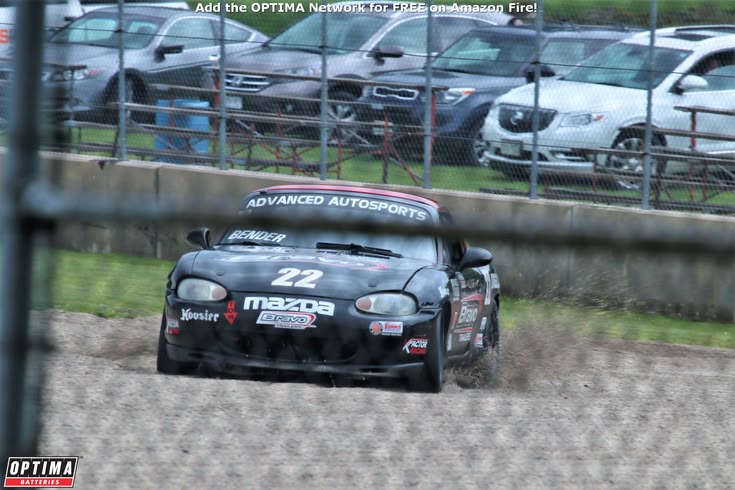 Daniel Bender cruising the beaches of Road America in his Sp