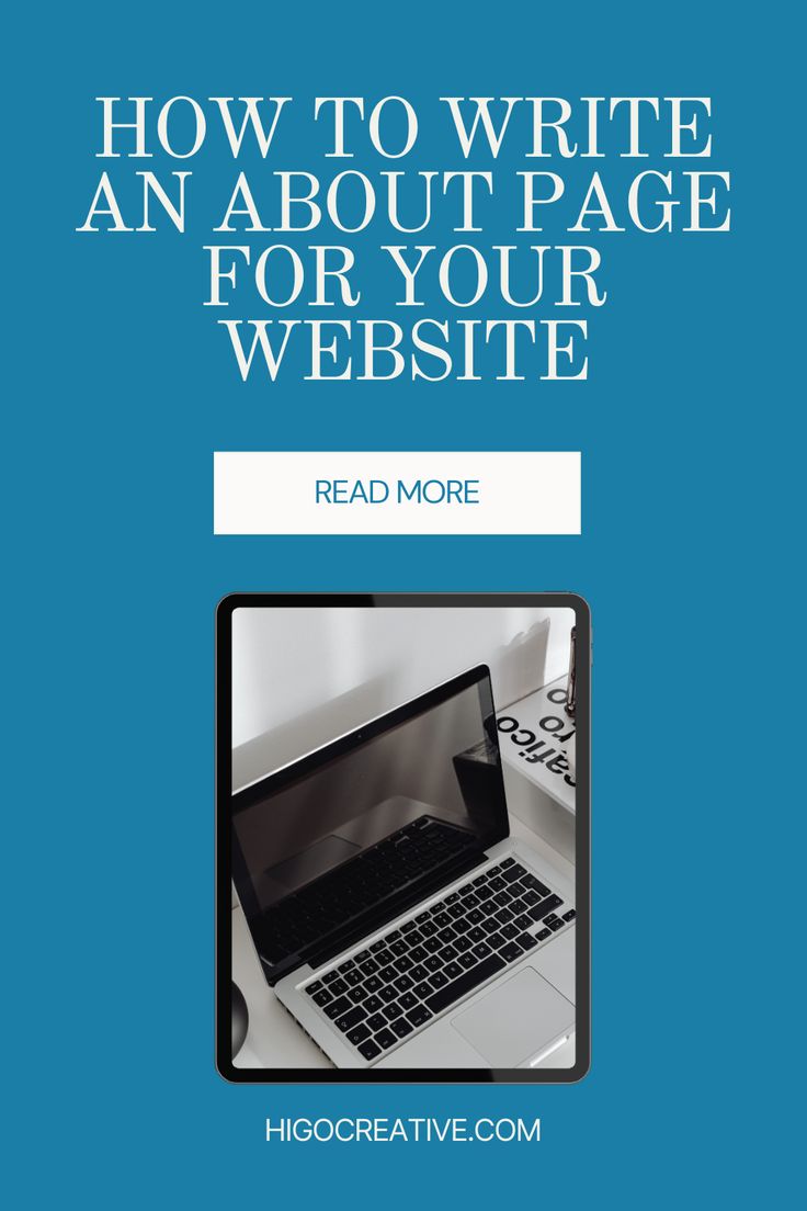 Get our tips on how to write an about page for your website 