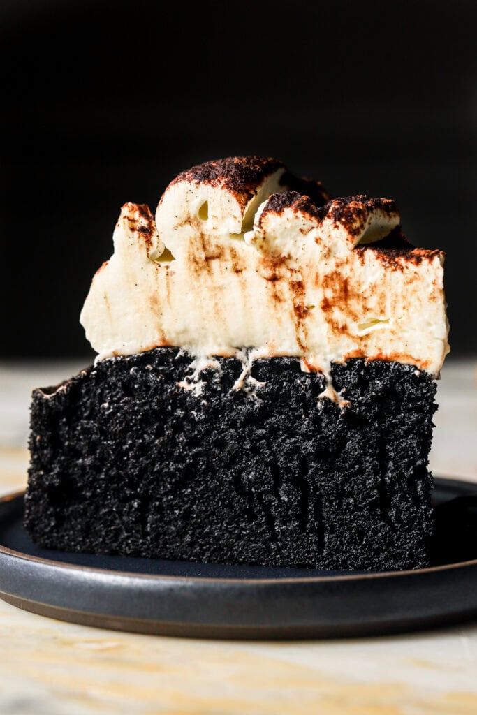 Black Cocoa Cake