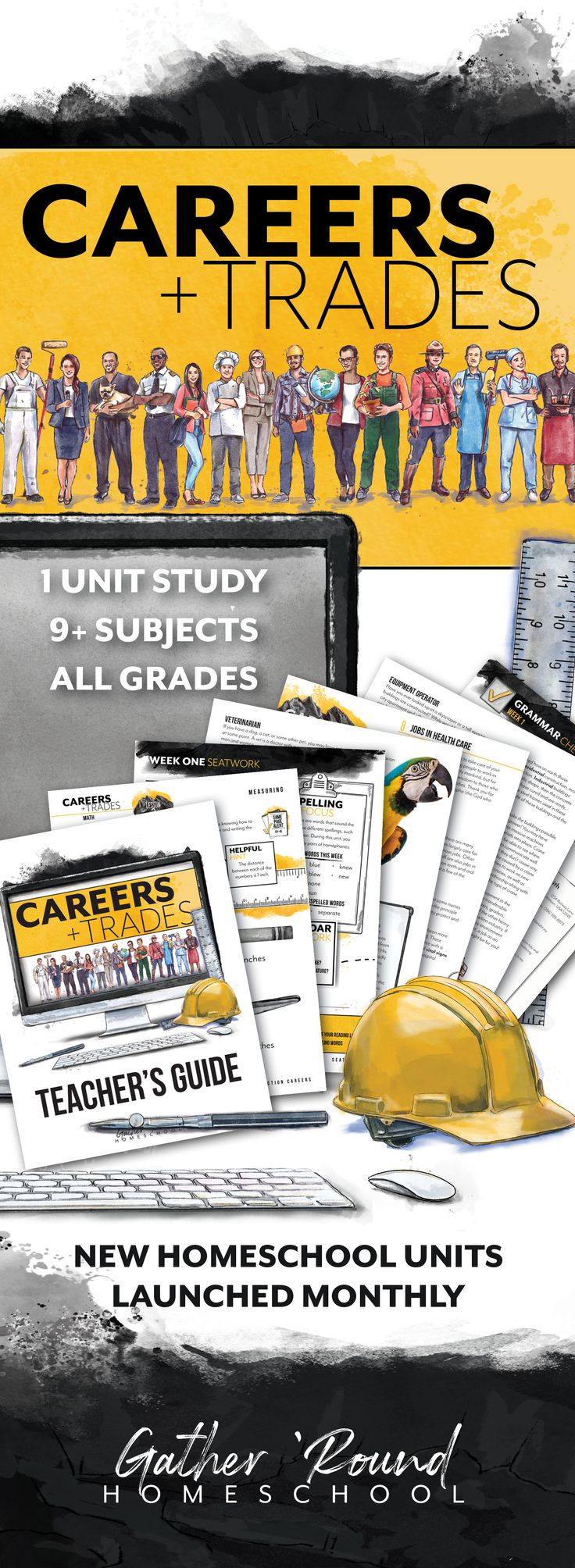 Students will be learning about various industries and jobs 