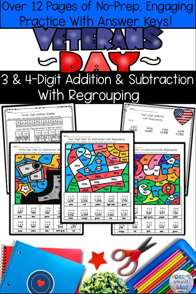 Keep your students engaged this November with a patriotic Ve