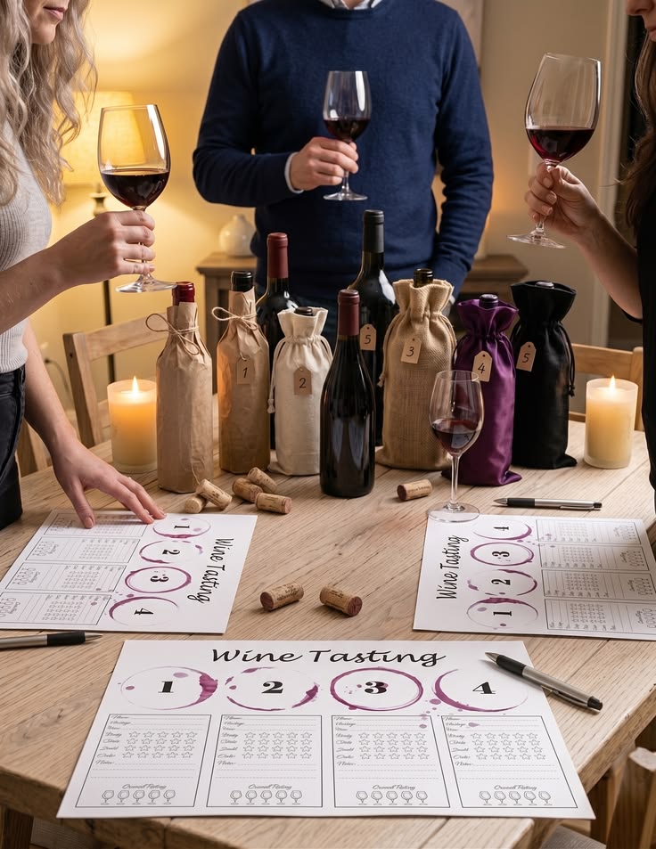Planning a cozy wine tasting night with friends? Learn how t