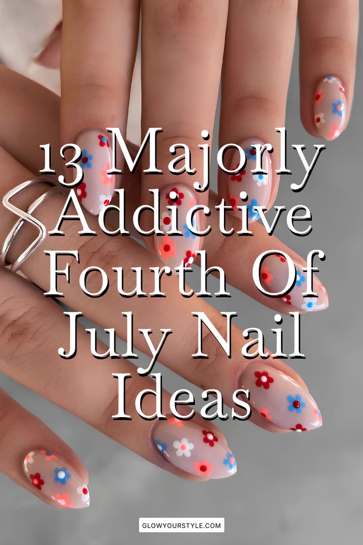 Feel fantastic this Fourth of July with unique nail art that