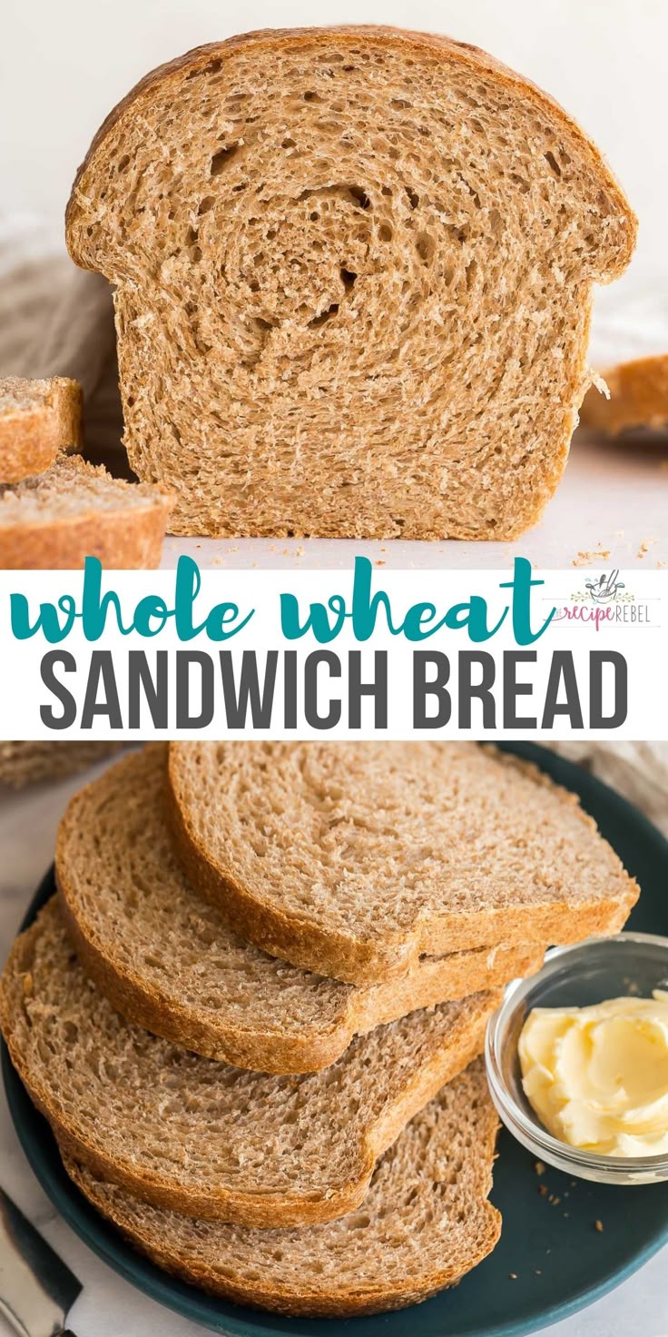 This Whole Wheat Bread is light and fluffy, and easier to ma