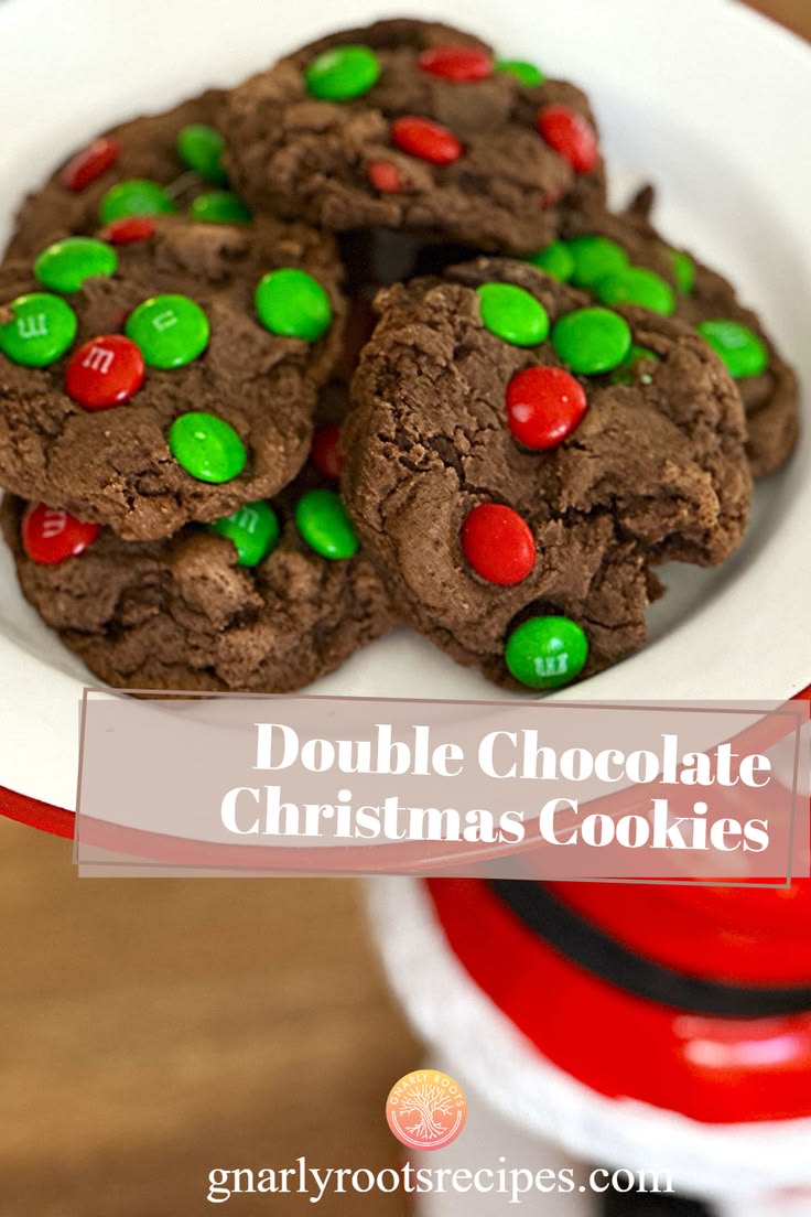 Double Chocolate Christmas Cookies are sure to bring joy to 