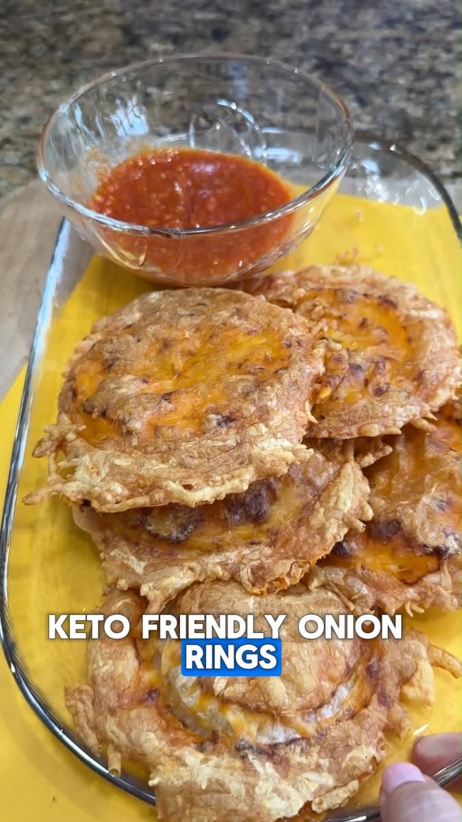 1.2M views · 15K reactions | Healthy Onion Rings to the Resc