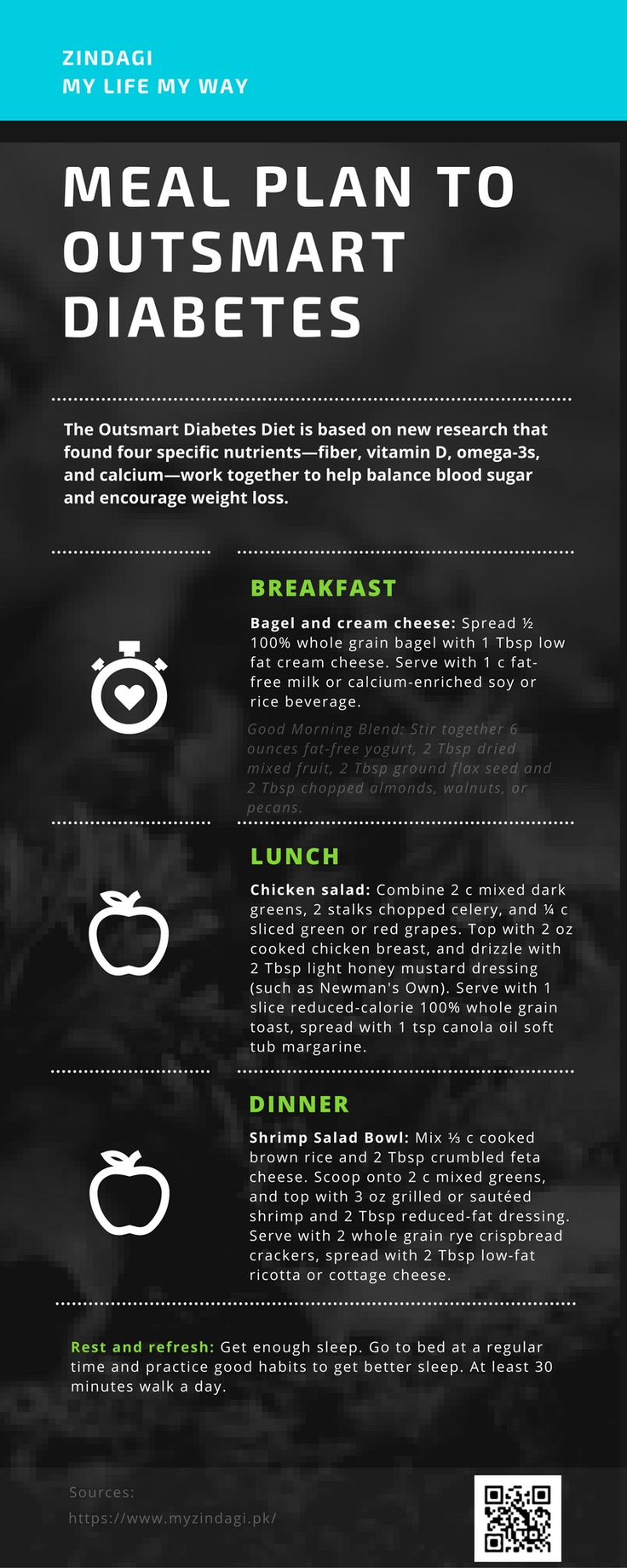 Meal Plan To Outsmart Diabetes!