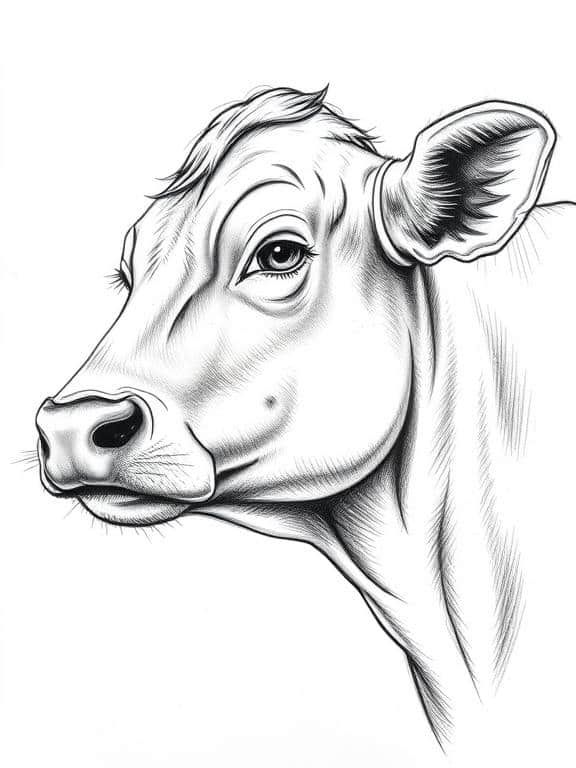 Celebrate the beauty of farm animals with these lifelike cow