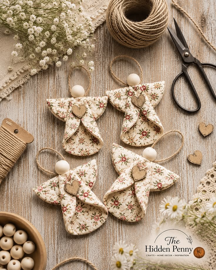 Easy Fabric Angels to Make for Every Season