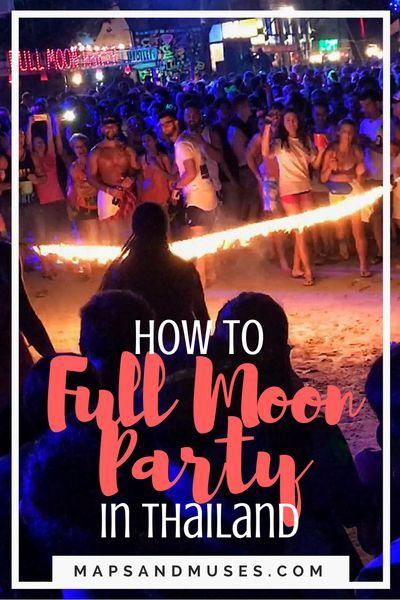 One of the biggest parties in the world is the Full Moon Par