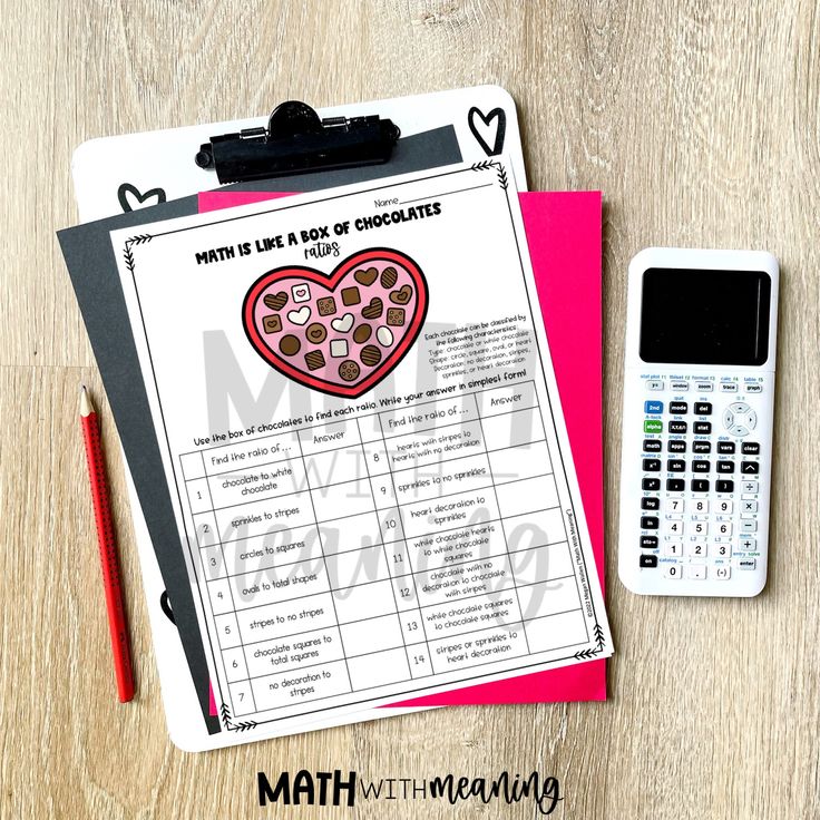 Fun, no-prep Valentine's Day math activity for middle school