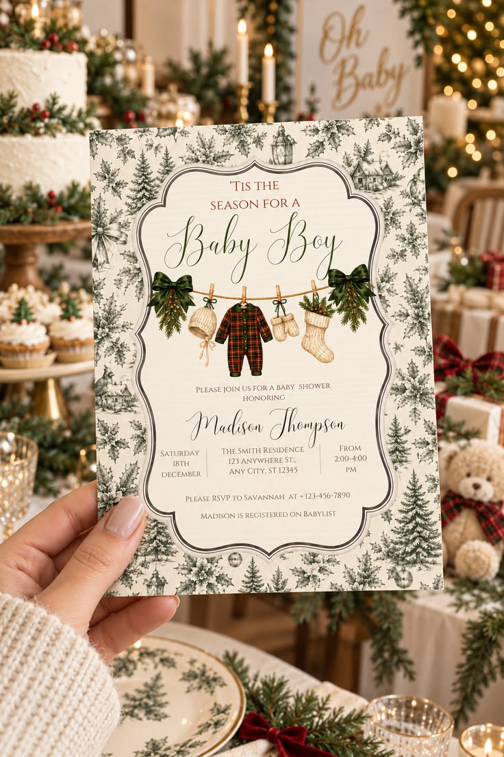 A little bundle of joy is coming this Christmas! 🎄🤎 Celebrat