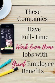 These Companies Want You To Work From Home Full Time