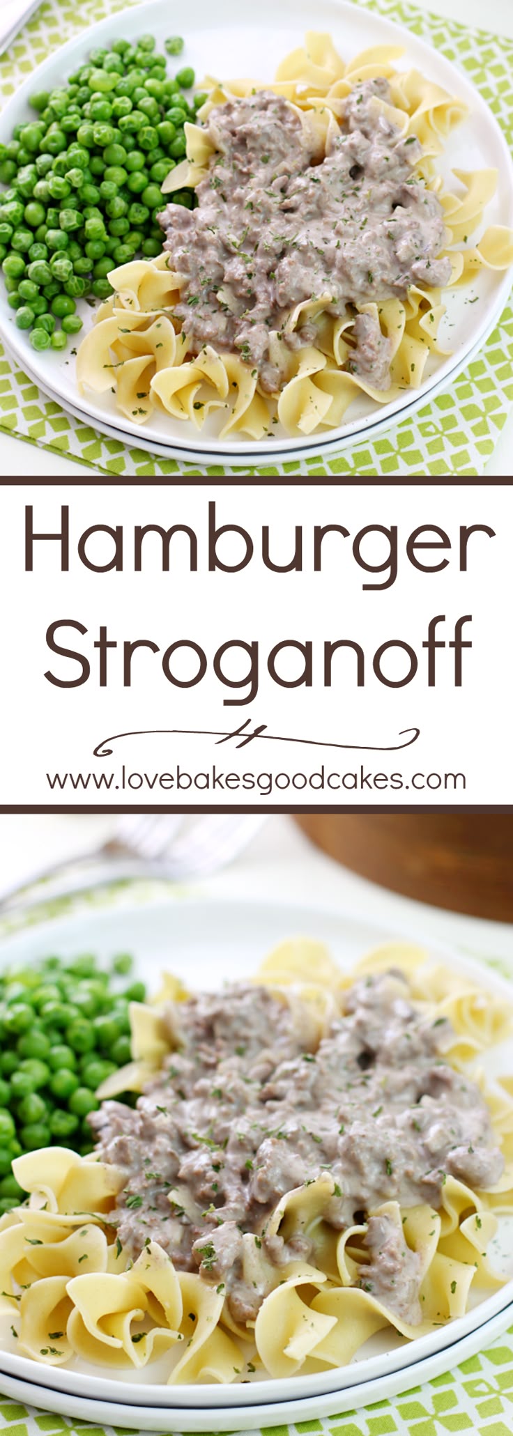 This Hamburger Stroganoff is easy on the budget and it makes