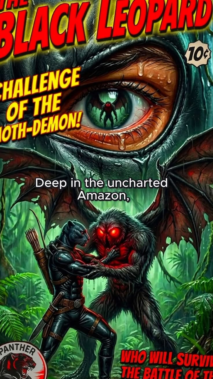 Deep in the Amazon, a deadly battle begins. The Black Leopar