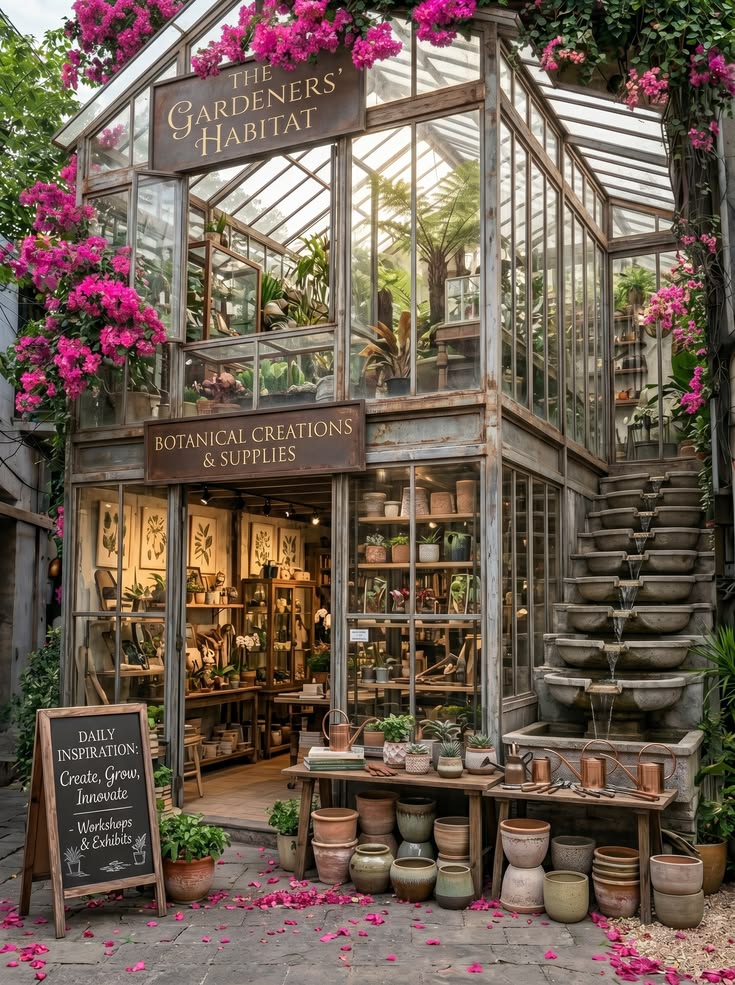 Obsessed with charming greenhouse aesthetics? This stunning 