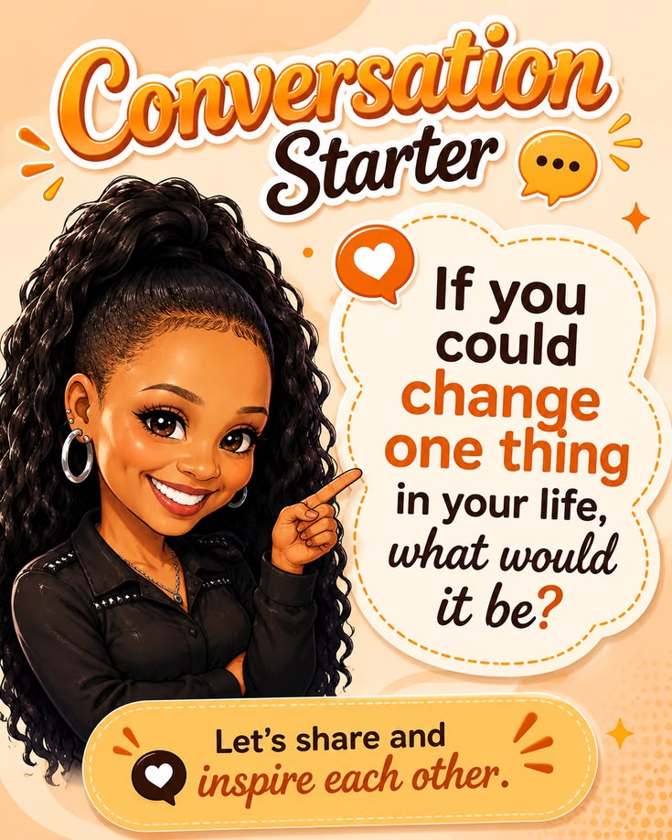 A thoughtful conversation starter to inspire reflection, con