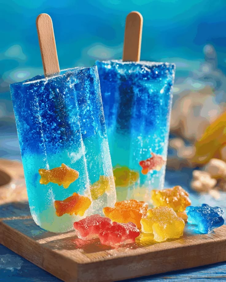 Edible Aquarium Popsicles – Fun Under-the-Sea Frozen Treats