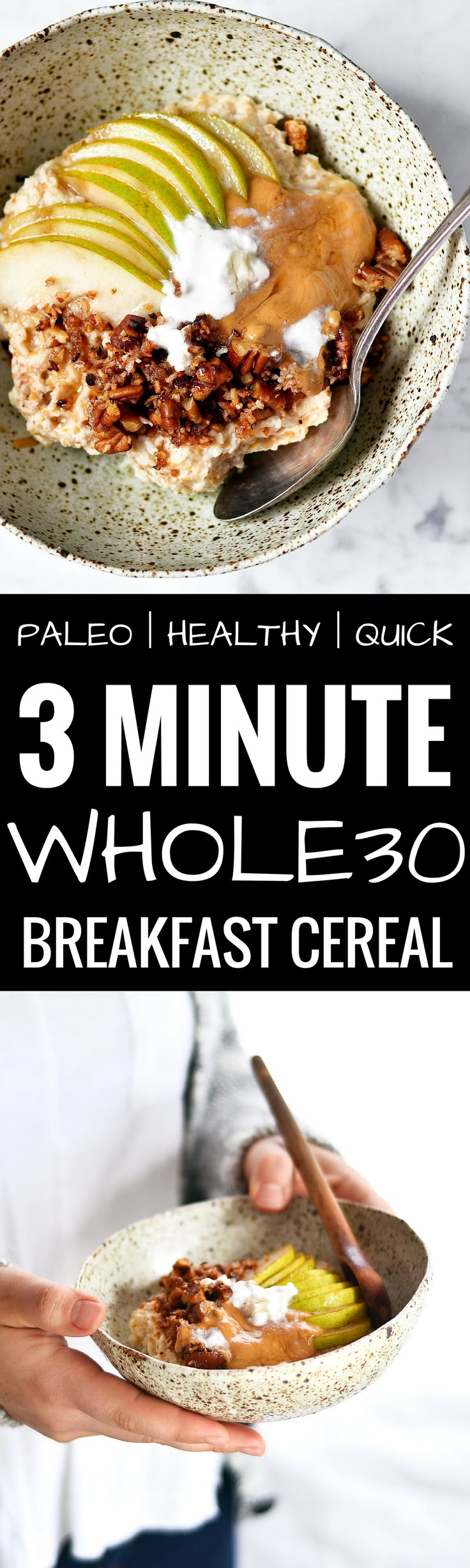 3 Minute Ultimate Paleo Breakfast Porridge - Paleo Gluten Fr