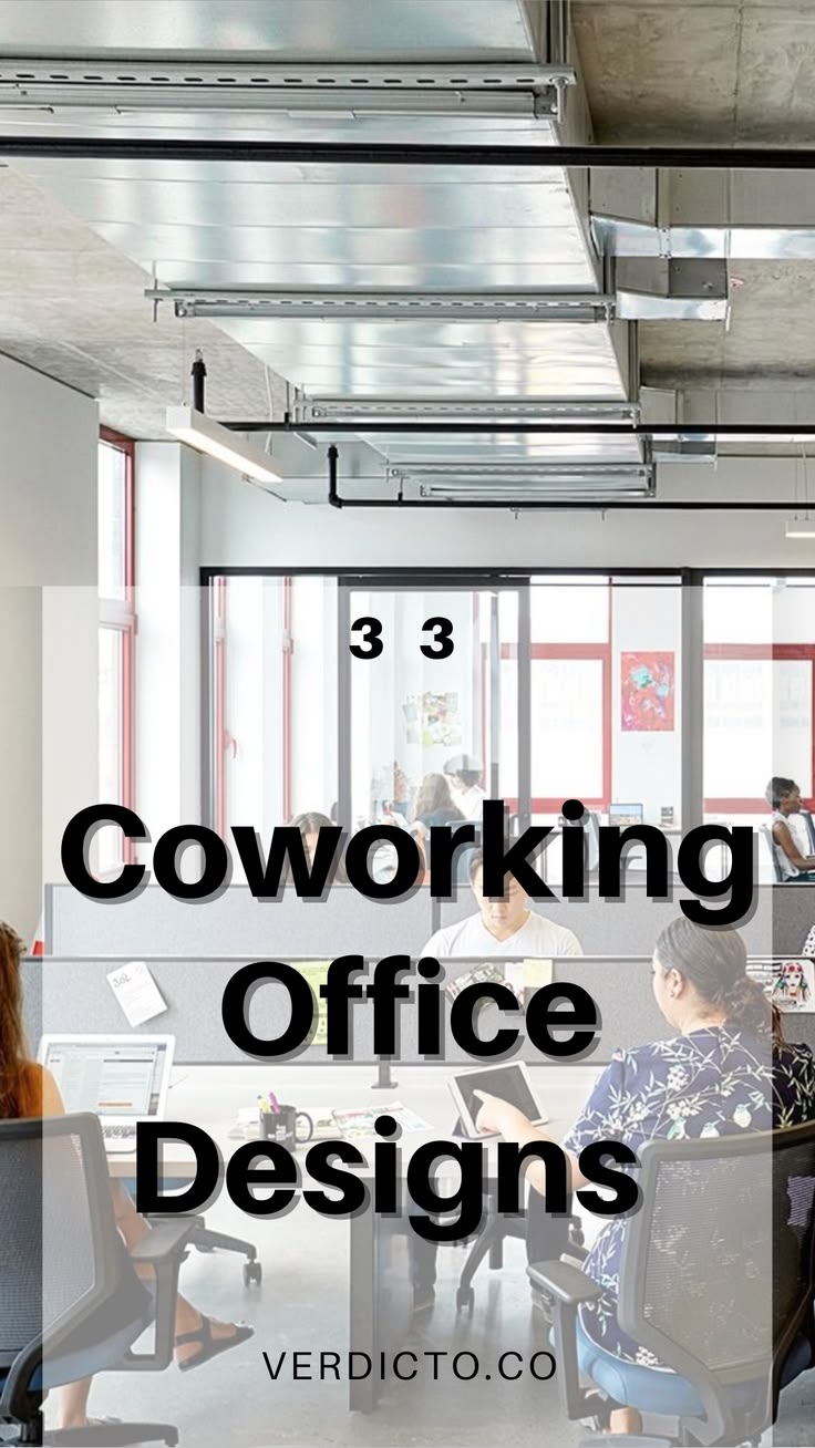 Discover 33 inspiring coworking office designs that blend st