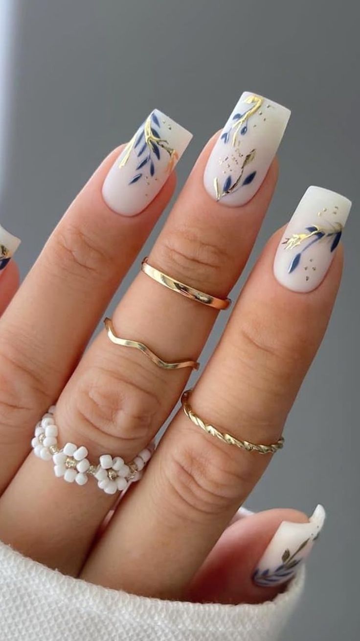 Fancy New Year Nails Design