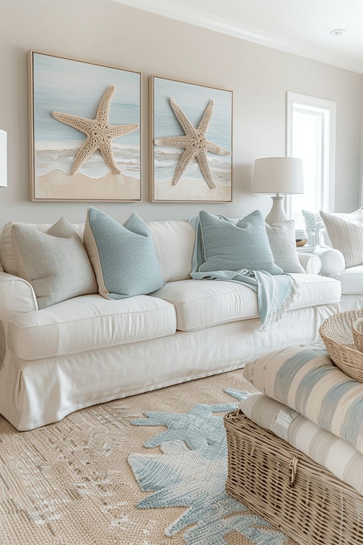 Bring the beach into your home with these stunning coastal l