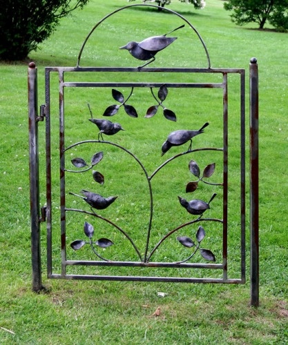 Cute, but gates don't work in the middle of nowhere