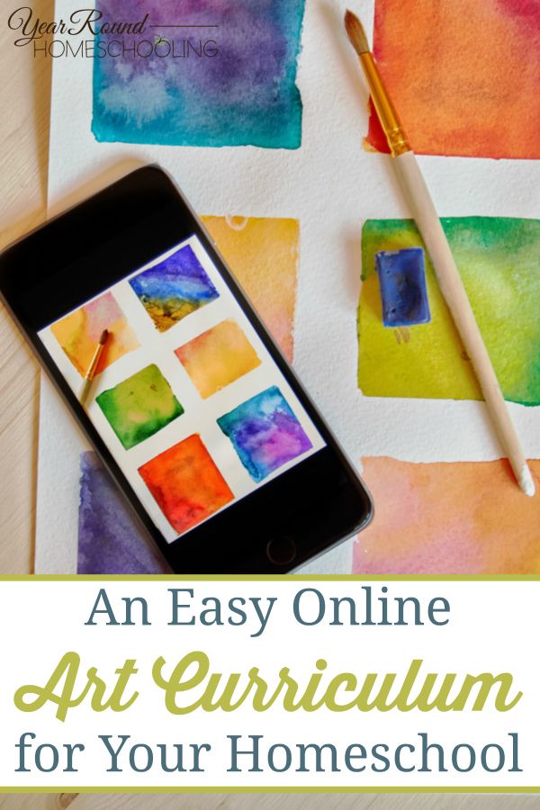 An Easy Online Art Curriculum for Your Homeschool - Year Rou